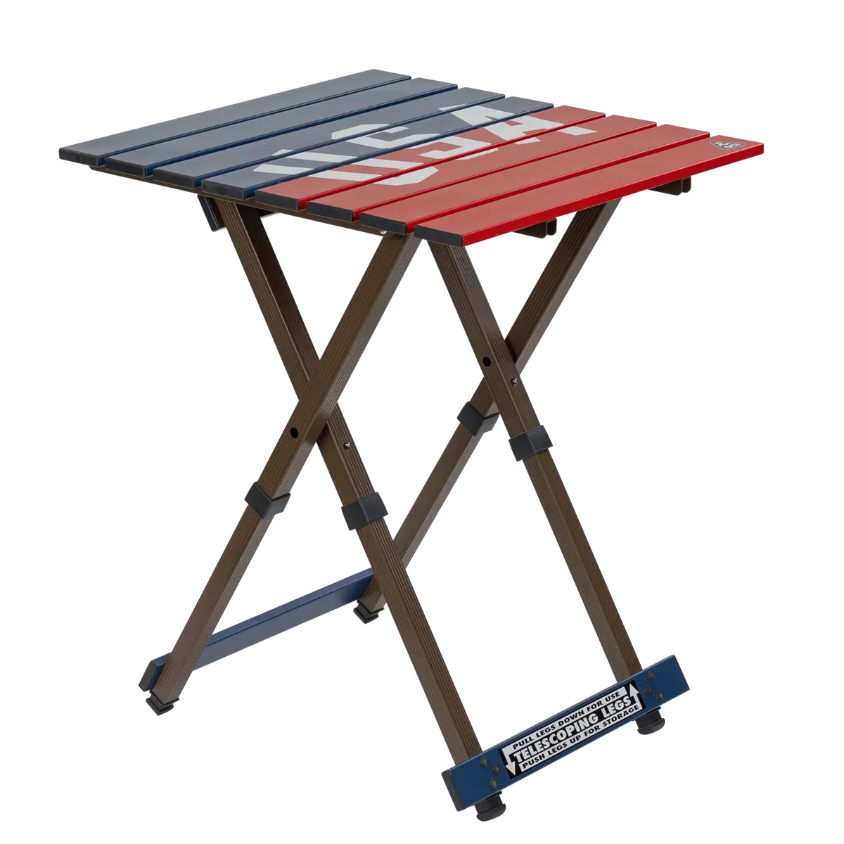 Compact Camp Table 20™ - USA Anniversary Deluxe - Fresh Sip Use